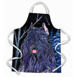 Caroline'S Treasures Ss8394Apron Starry Night Bouvier Des Flandres Apron, Large, Multicolor
