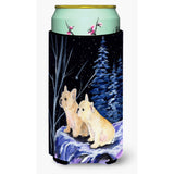 Starry Night French Bulldog Tall Boy Beverage Insulator Beverage Insulator Hugger