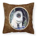 Caroline'S Treasures Ss8404Pw1414 Starry Night Keeshond Decorative Canvas Fabric Pillow, Large, Multicolor