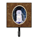Caroline'S Treasures Ss8406Sh4 Starry Night Old English Sheepdog Leash Holder Or Key Hook, Small, Multicolor