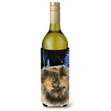Starry Night Cat - Persian Wine Bottle Beverage Insulator Beverage Insulator Hugger Ss8408Literk