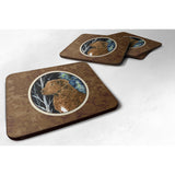 Caroline'S Treasures Ss8411Fc Starry Night Chesapeake Bay Retriever Foam Coasters Set Of 4 (Set Of 4), 3.5 H X 3.5 W,