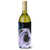Starry Night Keeshond Wine Bottle Beverage Insulator Beverage Insulator Hugger Ss8412Literk