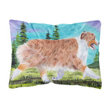 Caroline'S Treasures Ss8423Pw1216 Australian Shepherd Decorative Canvas Fabric Pillow, Large, Multicolor