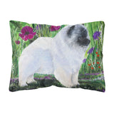 Caroline'S Treasures Ss8424Pw1216 Keeshond Decorative Canvas Fabric Pillow, Large, Multicolor