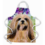 Caroline'S Treasures Ss8436Apron Lhasa Apso Apron, Large, Multicolor