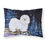 Caroline'S Treasures Ss8437Pillowcase Starry Night Coton De Tulear Moisture Wicking Fabric Standard Pillowcase, Large, Multico