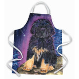 Caroline'S Treasures Ss8440Apron Starry Night Tibetan Mastiff Apron, Large, Multicolor