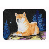 Caroline'S Treasures Starry Night Shiba Inu Floor Mat, 19 X 27, Multicolor