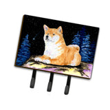Caroline'S Treasures Ss8445Th68 Starry Night Shiba Inu Leash Holder Or Key Hook, Large, Multicolor