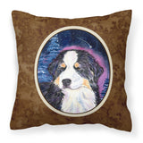 Caroline'S Treasures Ss8446Pw1414 Starry Night Bernese Mountain Dog Fabric Pillow, Large, Multicolor