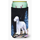 Starry Night Bedlington Terrier Tall Boy Beverage Insulator Beverage Insulator Hugger