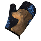 Caroline'S Treasures Ss8462Ovmt Starry Night Doberman Oven Mitt, 12 By 8.5, Multicolor