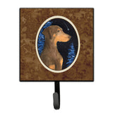 Caroline'S Treasures Ss8462Sh4 Starry Night Doberman Leash Holder Or Key Hook, Small, Multicolor