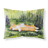 Caroline'S Treasures Ss8465Pillowcase Corgi Moisture Wicking Fabric Standard Pillowcase, Large, Multicolor