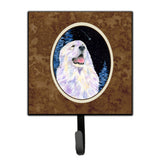 Caroline'S Treasures Ss8466Sh4 Starry Night Great Pyrenees Leash Holder Or Key Hook, Small, Multicolor