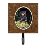Caroline'S Treasures Ss8475Sh4 Starry Night Rottweiler Leash Holder Or Key Hook, Small, Multicolor