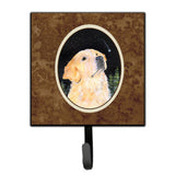 Caroline'S Treasures Ss8480Sh4 Starry Night Golden Retriever Leash Holder Or Key Hook, Small, Multicolor