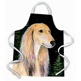 Caroline'S Treasures Ss8485Apron Starry Night Saluki Apron, Large, Multicolor