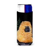 Starry Night Chow Chow Ultra Beverage Insulators For Slim Cans Ss8489Muk
