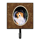 Caroline'S Treasures Ss8491Sh4 Starry Night Collie Leash Holder Or Key Hook, Small, Multicolor