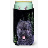 Starry Night Cairn Terrier Tall Boy Beverage Insulator Beverage Insulator Hugger