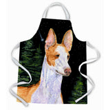 Caroline'S Treasures Ss8495Apron Starry Night Ibizan Hound Apron, Large, Multicolor