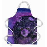 Caroline'S Treasures Ss8501Apron Starry Night Pomeranian Apron, Large, Multicolor