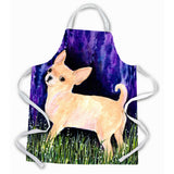 Caroline'S Treasures Ss8514Apron Starry Night Chihuahua Apron, Large, Multicolor