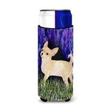 Starry Night Chihuahua Ultra Beverage Insulators For Slim Cans Ss8514Muk