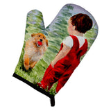 Caroline'S Treasures Ss8545Ovmt Little Boy With His Golden Retriever Oven Mitt, 12 By 8.5, Multicolor