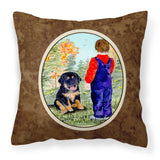 Caroline'S Treasures Ss8548Pw1414 Tibetan Mastiff Decorative Canvas Fabric Pillow, Large, Multicolor