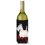 Scottish Terrier Wine Bottle Beverage Insulator Beverage Insulator Hugger Ss8553Literk