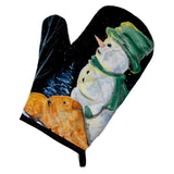 Caroline'S Treasures Ss8555Ovmt Snowman With Lakeland Terrier Oven Mitt, 12 By 8.5, Multicolor