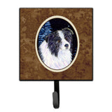 Caroline'S Treasures Ss8558Sh4 Starry Night Border Collie Leash Holder Or Key Hook, Small, Multicolor