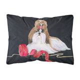 Caroline'S Treasures Ss8562Pw1216 Shih Tzu Decorative Canvas Fabric Pillow, Large, Multicolor
