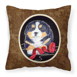 Caroline'S Treasures Ss8569Pw1414 Bernese Mountain Dog Decorative Canvas Fabric Pillow, Large, Multicolor