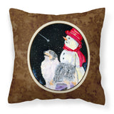 Caroline'S Treasures Ss8574Pw1414 Australian Shepherd Decorative Canvas Fabric Pillow, Large, Multicolor