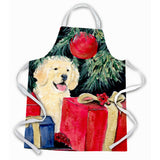 Caroline'S Treasures Ss8578Apron Golden Retriever Apron, Large, Multicolor