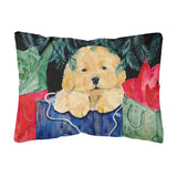Caroline'S Treasures Ss8580Pw1216 Golden Retriever Decorative Canvas Fabric Pillow, Large, Multicolor