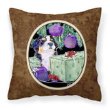 Caroline'S Treasures Ss8582Pw1414 Bernese Mountain Dog Decorative Canvas Fabric Pillow, Large, Multicolor