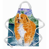 Caroline'S Treasures Ss8619Apron Nova Scotia Duck Toller Apron, Large, Multicolor