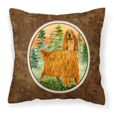 Caroline'S Treasures Ss8625Pw1414 Irish Setter Decorative Canvas Fabric Pillow, Large, Multicolor