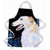 Caroline'S Treasures Ss8626Apron Borzoi Apron, Large, Multicolor