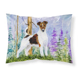 Caroline'S Treasures Ss8640Pillowcase Jack Russell Terrier Moisture Wicking Fabric Standard Pillowcase, Large, Multicolor