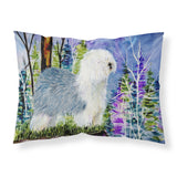 Caroline'S Treasures Ss8641Pillowcase Old English Sheepdog Moisture Wicking Fabric Standard Pillowcase, Large, Multicolor