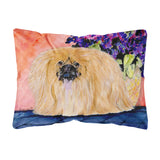 Caroline'S Treasures Ss8661Pw1216 Pekingese Decorative Canvas Fabric Pillow, Large, Multicolor