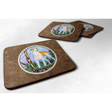 Caroline'S Treasures Ss8662Fc Whippet Foam Coasters (Set Of 4), 3.5 H X 3.5 W, Multicolor