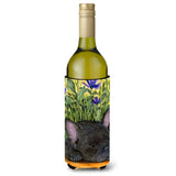 French Bulldog Wine Bottle Beverage Insulator Beverage Insulator Hugger Ss8674Literk