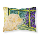Caroline'S Treasures Ss8680Pillowcase Golden Retriever Moisture Wicking Fabric Standard Pillowcase, Large, Multicolor